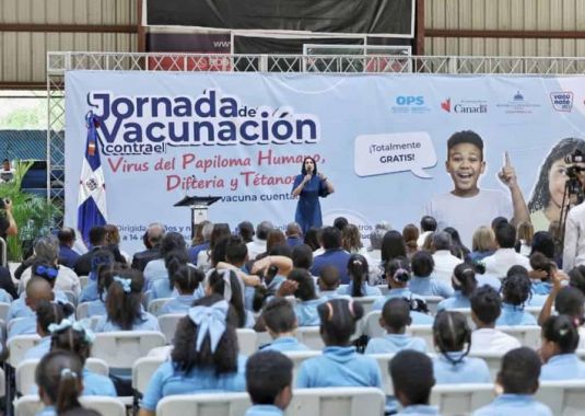 Jornada nacional de vacunación incluye por primera vez a los niños contra el VPH