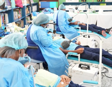 INABIE beneficia a m&aacute;s de 600 estudiantes de Dajab&oacute;n con atenciones en jornada de salud integral