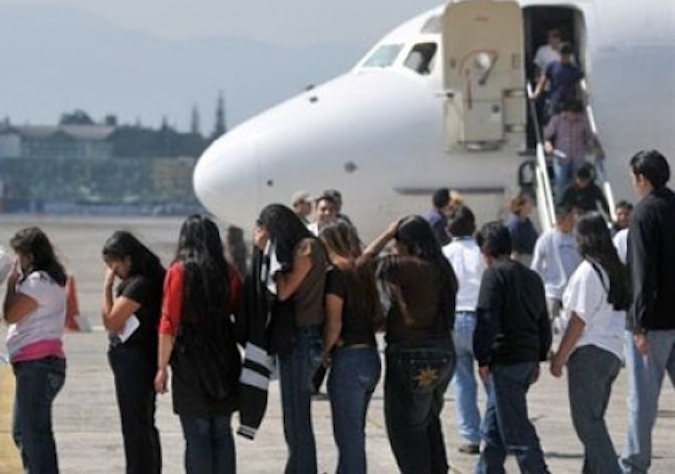 deportados avion Ene 9 2014