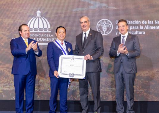 Director general de la FAO reconoce liderazgo de la República Dominicana tras su salida del Mapa del Hambre