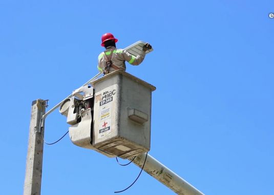 Edeeste invierte más de RD 147 millones en trabajos de iluminación en lo que va de año