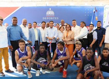 Gobierno inicia construcción del techado multiuso de Matanzas, en Peravia
