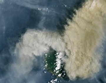 Erupci&oacute;n del volc&aacute;n La Soufriere no representa amenazas atmosferica para RD 