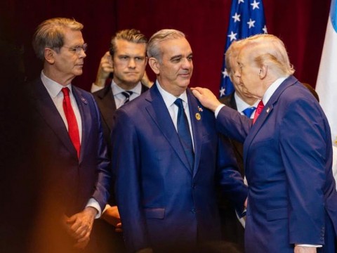 Presidente Abinader participa en firma de proclamaci&oacute;n para crear coalici&oacute;n militar contra c&aacute;rteles del narcotr&aacute;fico