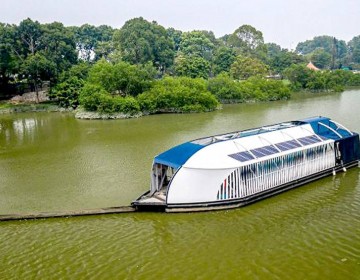 Ya est&aacute; en el pa&iacute;s el Interceptor 004 embarcaci&oacute;n que recolectar&aacute; pl&aacute;sticos en el r&iacute;o Ozama para que no lleguen al oc&eacute;ano