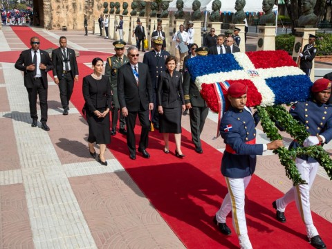 Presidente Abinader asiste a Tedeum por 182 aniversario de la Independencia Nacional