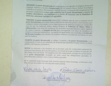 Homicida de Mendoza se hab&iacute;a comprometido a no agredir a su expareja