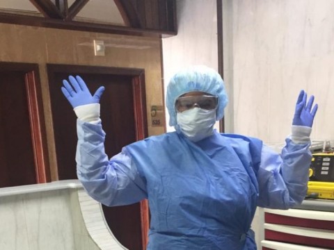 Enfermeras del Centro M&eacute;dico UCE son obligadas atender pacientes con COVID-19 sin la protecci&oacute;n adecuada