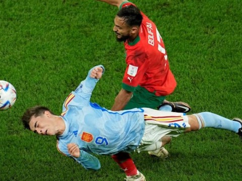 Marruecos deja a Espa&ntilde;a en el camino; gana 3-0 en tanda de penaltis en Mundial