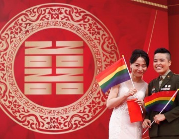 Taiw&aacute;n: Celebran primera boda homosexual dentro del ej&eacute;rcito 