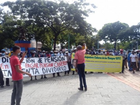 Ca&ntilde;eros exigen el pago de las pensiones prometidas por Luis Abinader
