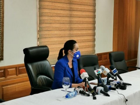 Faride Raful explica que han trabajado afectados por tormenta Laura en Los R&iacute;os