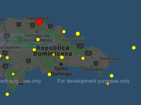 Fuerte temblor sacude Puerto Plata