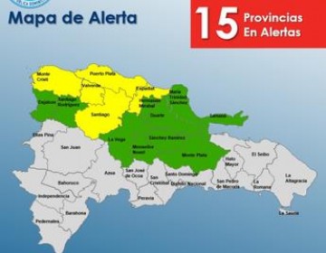 COE mantiene 15 provincias en alerta