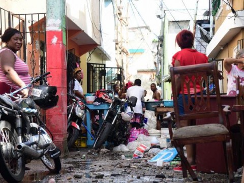 En Los R&iacute;os no se durmi&oacute; los da&ntilde;os que dejaron las lluvias