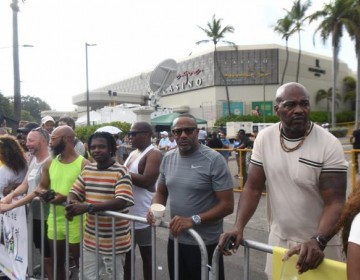 Pocas personas asistieron al Carnaval de Distrito Nacional