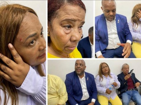 Unos 4 legisladores del PLD habr&iacute;an sido heridos por polic&iacute;as durante manifestaci&oacute;n