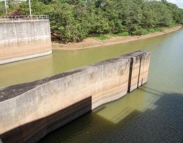 El Gran Santo Domingo recibe cada d&iacute;a menos agua debido a la sequ&iacute;a