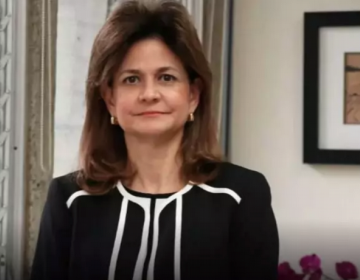 Raquel Pe&ntilde;a  candidata vicepresidencial del PRM, le responde al Ministro de Salud 