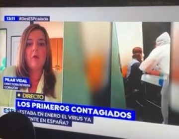 Periodista espa&ntilde;ola dice que ingres&oacute; al pa&iacute;s con COVID-19 en enero 
