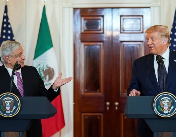 L&oacute;pez Obrador, sobre su aparici&oacute;n en un 'spot' electoral de Trump: "No quiero meterme en esas cosas"