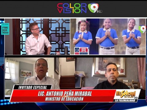 Ministro de Educaci&oacute;n se&ntilde;ala que el A&ntilde;o Escolar est&aacute; pautado para concluir en junio