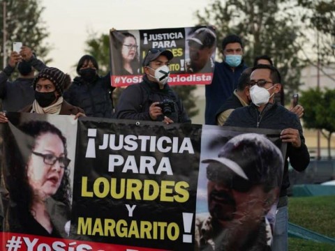 Asesinatos de periodistas desatan protestas en M&eacute;xico para exigir justicia al Gobierno