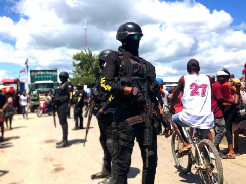 Aumentan seguridad en el paso fronterizo de Dajab&oacute;n tras finalizar la misi&oacute;n de Kenia en Hait&iacute;