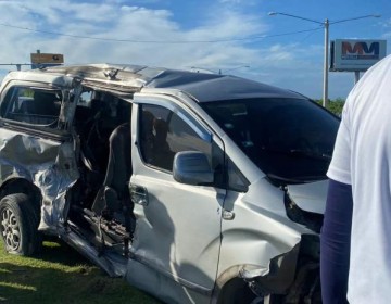 Choque de minib&uacute;s y patana deja un muerto y varios heridos en la Autov&iacute;a del Coral