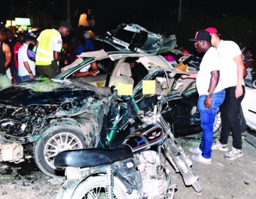 Accidentes de tr&aacute;nsito son la principal causa de muertes en festividades navide&ntilde;as del pa&iacute;s
