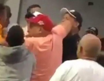 Candidato a alcalde del PRM tiene altercado f&iacute;sico con aspirante a regidor y queda captado en video