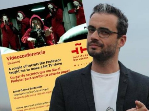 Javier G&oacute;mez Santander el salto de periodista a guionista de "La Casa de Papel&rdquo;