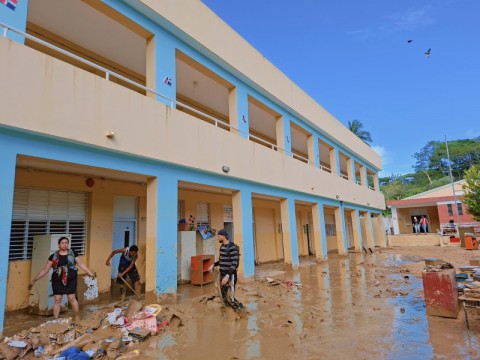 Comienzan a llegar ayudas para afectados por inundaciones en Gaspar Hern&aacute;ndez