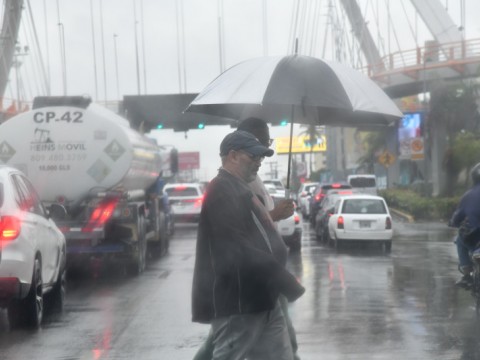 Sistema frontal provocar&aacute; fuertes aguaceros este mi&eacute;rcoles