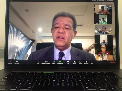 Fuerza del Pueblo efectua Asamblea Nacional Extraordinario de forma Virtual 