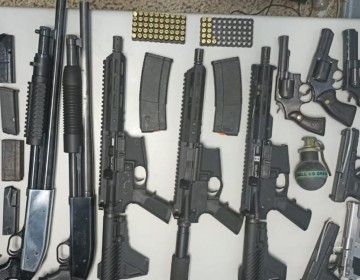 PN ocupa 30 armas, entre ellas 2 fusiles