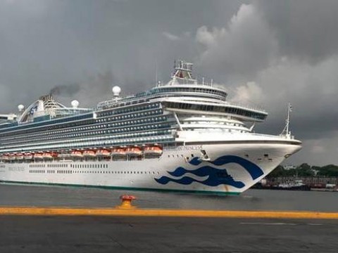 Ning&uacute;n pasajero del crucero Caribbean Princess tiene s&iacute;ntomas del Coronavirus 