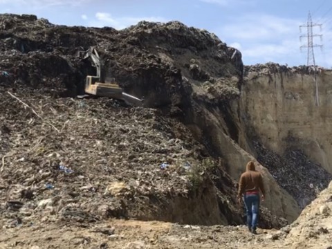 Alcald&iacute;a de Haina presenta vertedero totalmente apagado