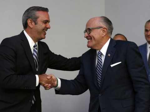 Este es el plan de seguridad que prepar&oacute; Giuliani para Abinader &iquest;Se implementar&aacute;?