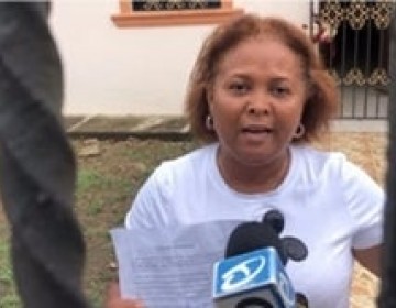 Oraida Herrera D&iacute;az, la se&ntilde;ora de Villa Riva queda libre de COVID-19