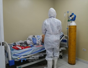 &Aacute;rea COVID-19 del hospital Moscoso Puello est&aacute; completamente llena