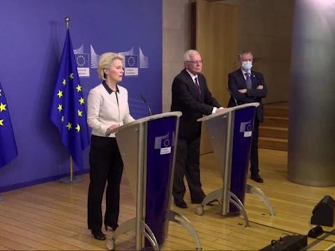 Todos los pa&iacute;ses de la UE exigen a Rusia la retirada de sus tropas de Ucrania