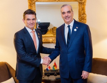 Abinader fortalece di&aacute;logo con Bolivia, con cuyo presidente se comprometen a estrechar m&aacute;s los lazos diplom&aacute;ticos
