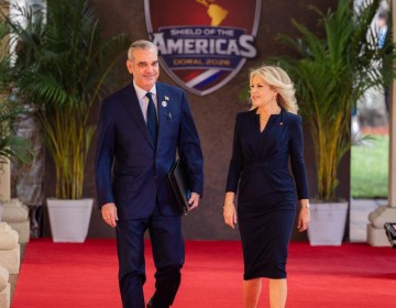 Abinader llega a la cumbre &ldquo;Escudo de las Am&eacute;ricas&rdquo; convocada por Donald Trump