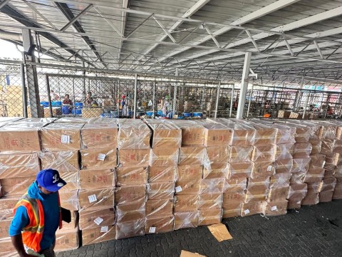 Aduanas detecta millones de cigarrillos y municiones en contrabando