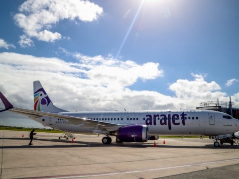 Arajet lider&oacute; mercado local en abril con m&aacute;s de 66,000 pasajeros