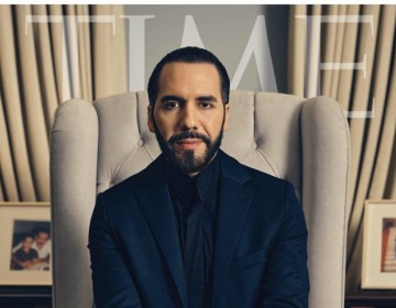 Bukele seleccionado para la portada de la revista Time