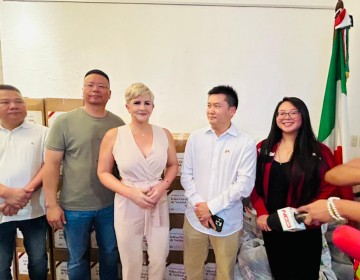 C&aacute;mara General de Comercio de Fujian realiza Jornada de Solidaridad Navide&ntilde;a en la Fundaci&oacute;n Manos Arrugadas