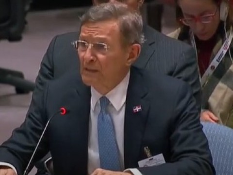 Canciller &Aacute;lvarez pide a la ONU "concretizar cuanto antes" fuerza multinacional para Hait&iacute;