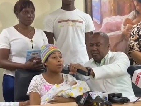 Madre de ni&ntilde;a raptada de maternidad de Los Mina dice puso la b&uacute;squeda de su hija &ldquo;en manos de Dios&rdquo;